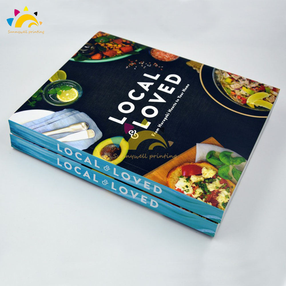 Stampa di stampa a colori a colori Recite di cucina Stampa del libro di cucina