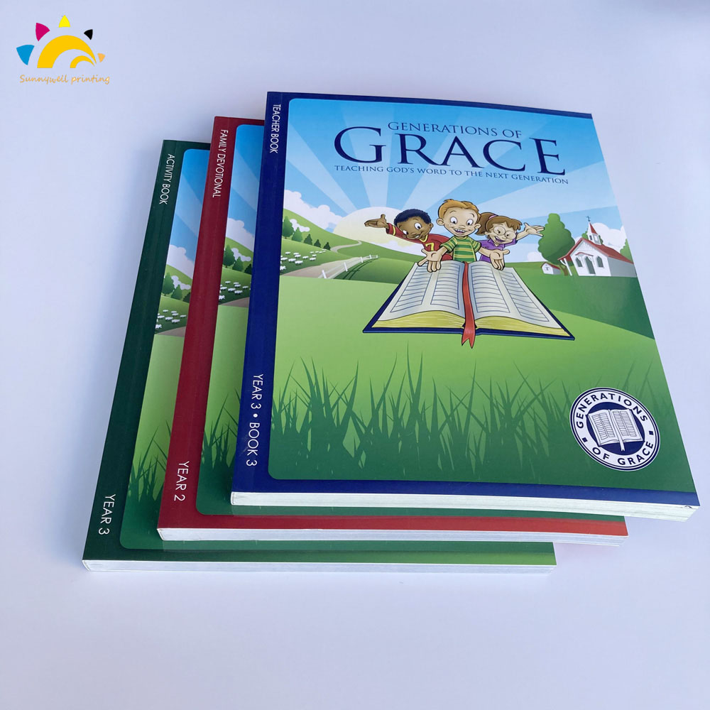 Fabbrica di stampa di libri di educazione grazia della generazione