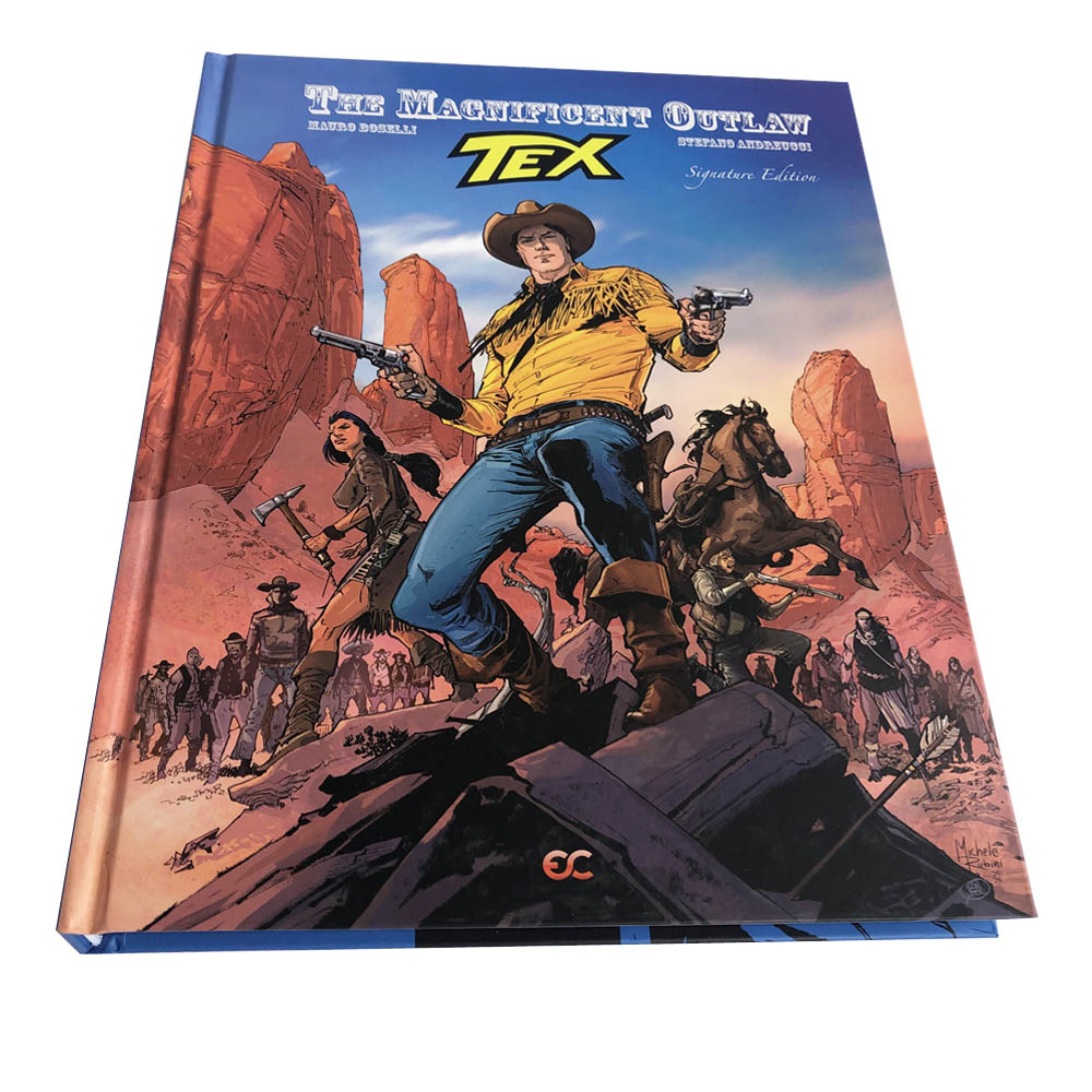 Stampante di fumetti con copertina rigida con copertina rigida, stampante di fumetti Aldult Printing