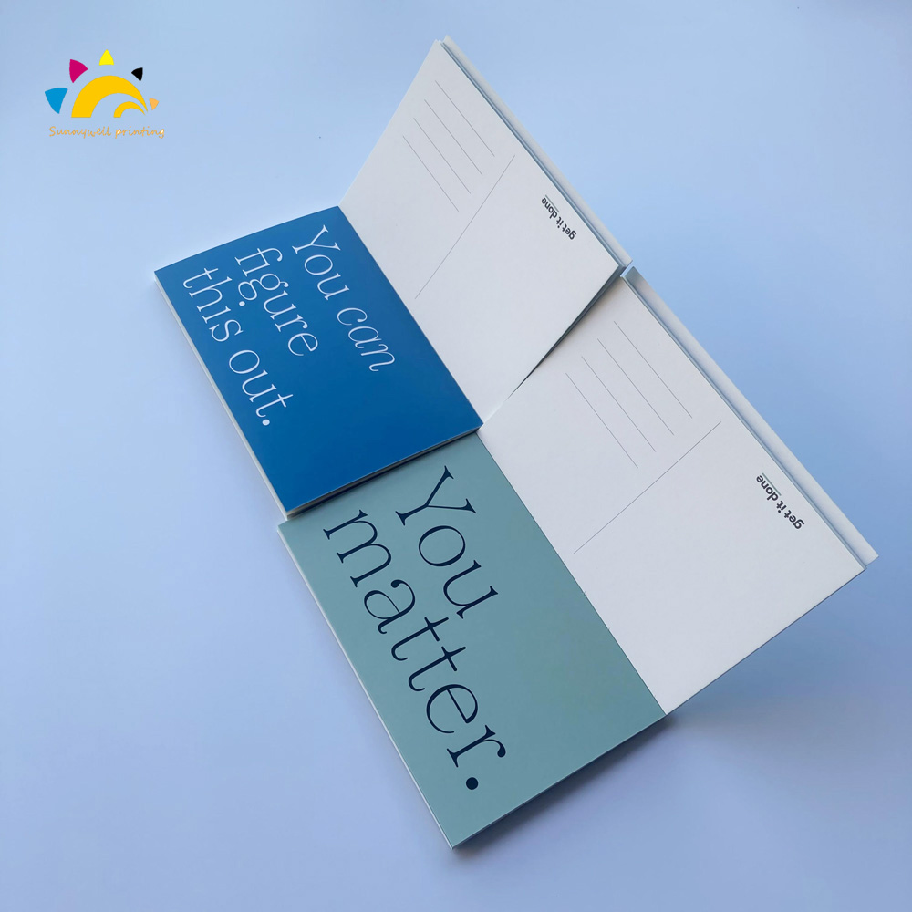 Post Card Book Printing lacrima del libro di cartoline